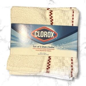 Brand New set of 3 Clorox Dish Cloths